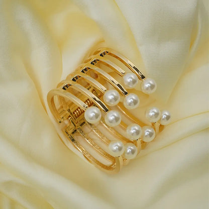 Pearl Cage Bracelet 18K Gold Plated Anti Tarnish
