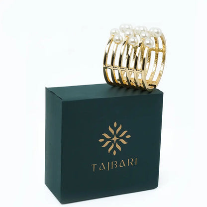 Pearl Cage Bracelet 18K Gold Plated Anti Tarnish