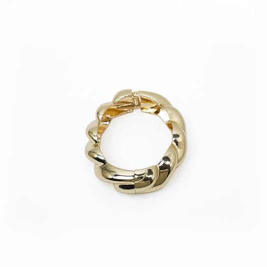 Twisted Luxe Bracelet 18K Gold Plated Anti Tarnish