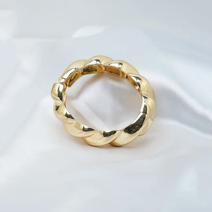 Twisted Luxe Bracelet 18K Gold Plated Anti Tarnish