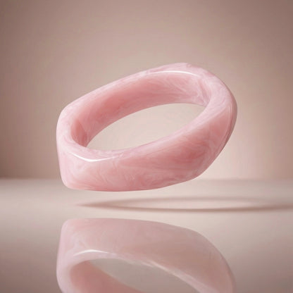 Blush Marble Float Bangle