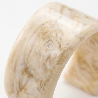 Alabaster Wide Cuff