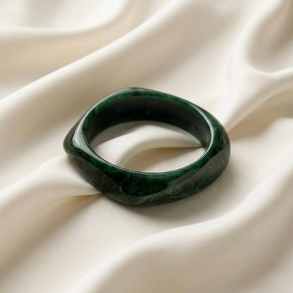 Forest Deep Square Bangle