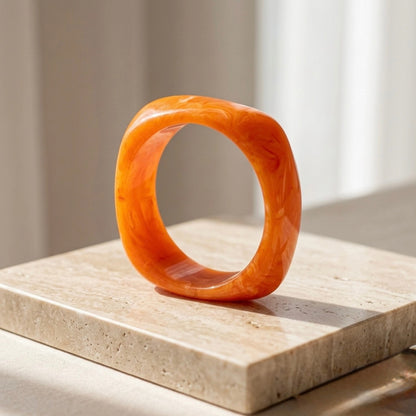 Citrus Burst Square Bangle