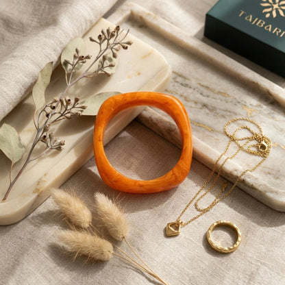 Citrus Burst Square Bangle