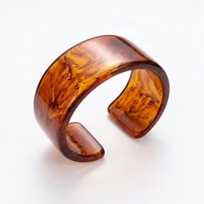 Tortoiseshell Wide Cuff