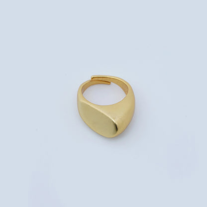 Sculptural Pointed Dome Statement Ring