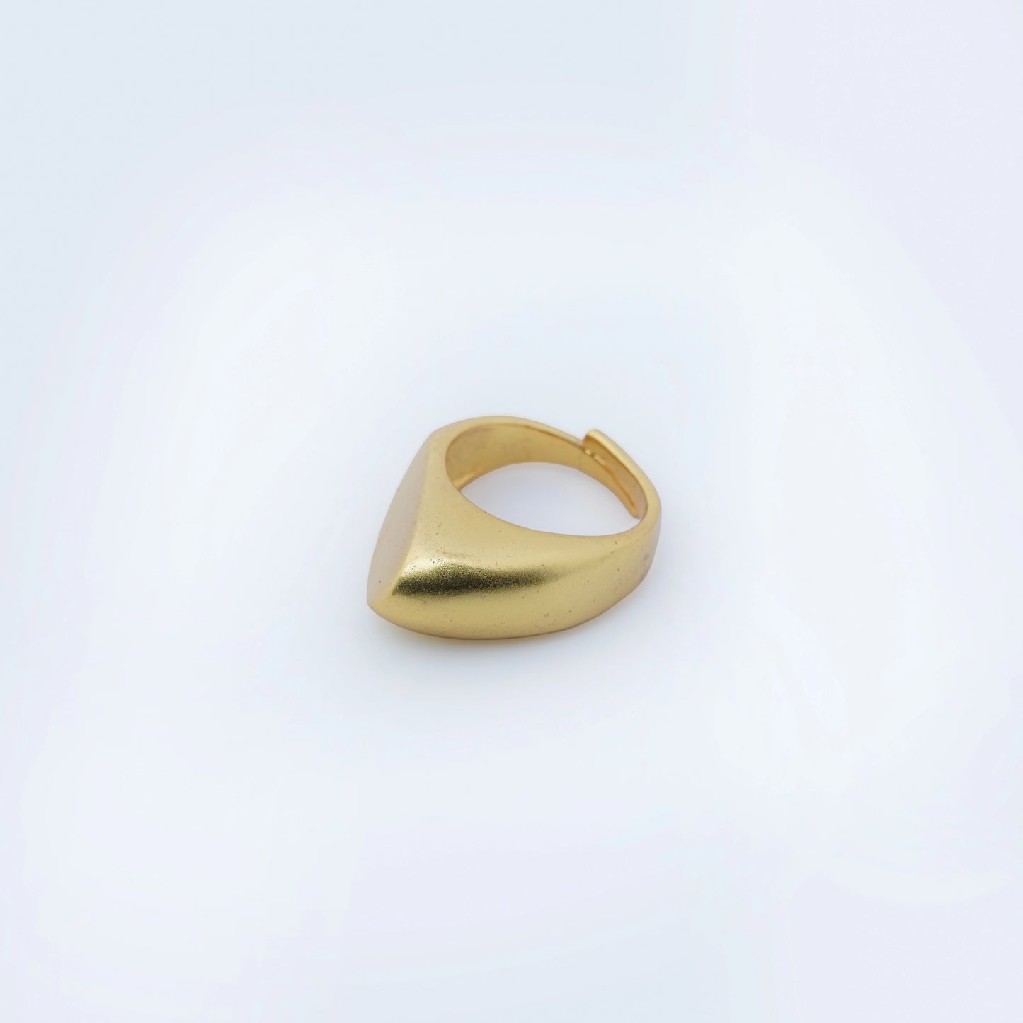 Sculptural Pointed Dome Statement Ring