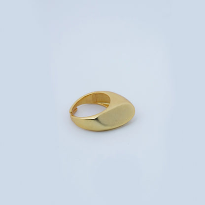 Sculptural Pointed Dome Statement Ring